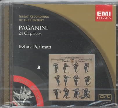 Paganini: 24 Caprices (Great Recordings of the Century) cover