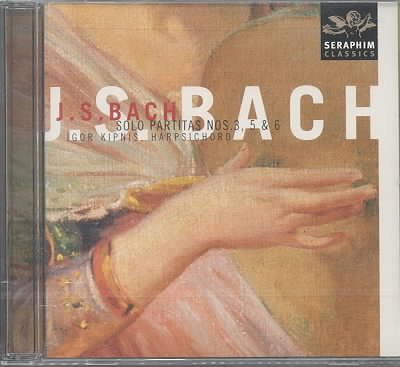 Bach: Harpsichord Partitas Nos. 3, 5 & 6 cover