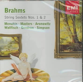 Brahms: Strings Sextets Nos. 1 & 2 ~ Menuhin cover