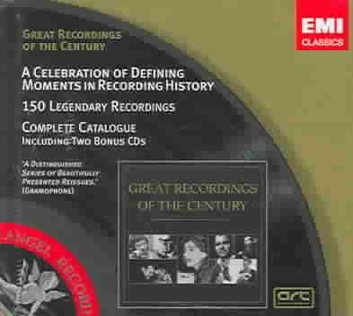 Great Recordings of the Century - Sampler cover