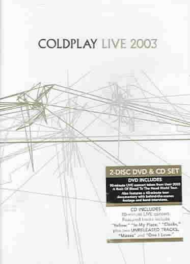 Coldplay - Live 2003 (DVD & CD) cover