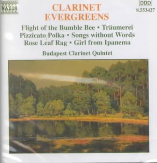 Clarinet Evergreens cover