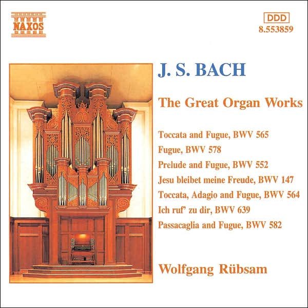 J. S. Bach: The Great Organ Works cover