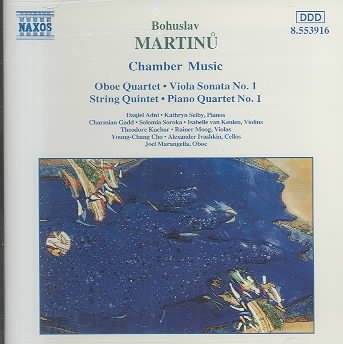 Martinů: Chamber Music cover