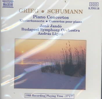 Grieg / Schumann: Piano Concertos In A Minor cover