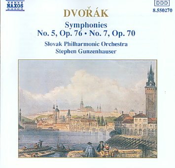 Dvorak: Symphonies Nos. 5 & 7 cover