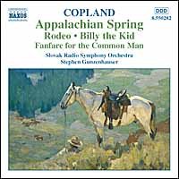 Copland: Rodeo / Billy the Kid / Appalachian Spring cover