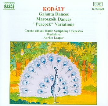 Peacock Variations / Galanta Dances cover