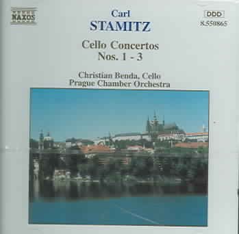 Stamitz: Cello Concertos Nos. 1 - 3 cover