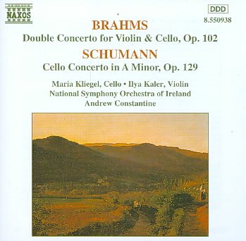 Brahms: Double Concerto,Op.102 / Schumann: Cello Concerto,Op.129 cover