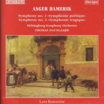 Hamerik: Symphonies 1 & 2 cover