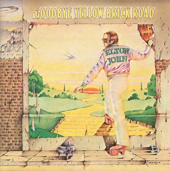 Elton John: Goodbye Yellow Brick Road cover