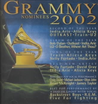 Grammy Nominees 2002 cover
