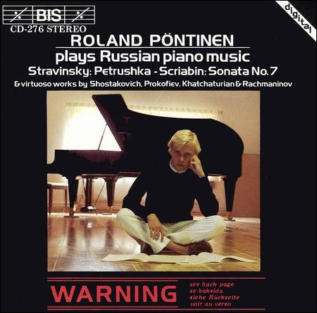 Roland Pontinen plays Russian Piano Music cover