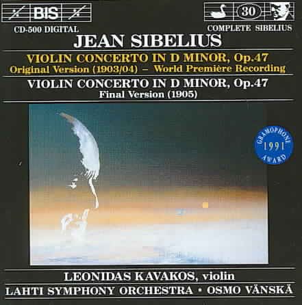 Violin Concerto in D Minor Op. 47