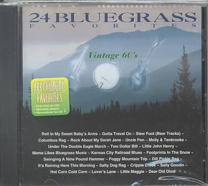 24 Bluegrass Favorites: Vintage 60's cover