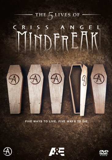 The Five Lives of Criss Angel Mindfreak DVD SET cover