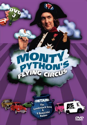 Monty Python's Flying Circus, Disc 3 cover