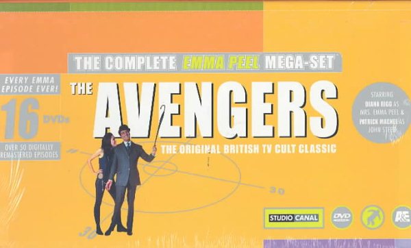 The Avengers - The Complete Emma Peel Megaset cover