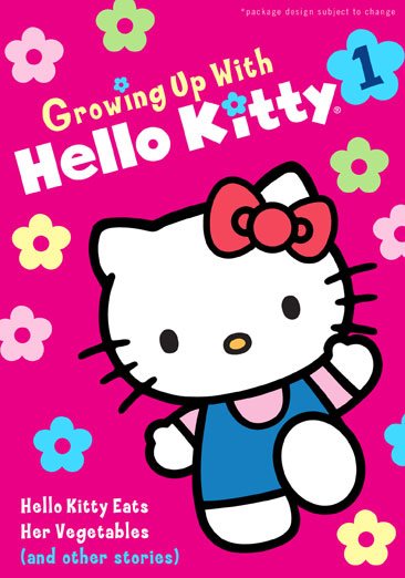 Growing Up With Hello Kitty - Kitty Eats Her Vegetables cover