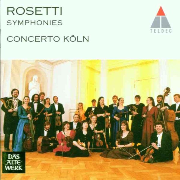 Rosetti: Symphonies (Volume 1) /Concerto Koln cover