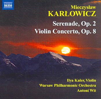Serenade for String Orch / Violin Conto in a Major cover