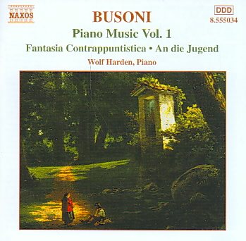 Busoni: Piano Music, Vol. 1 cover