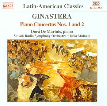 Ginastera: Piano Concertos Nos. 1 & 2 cover