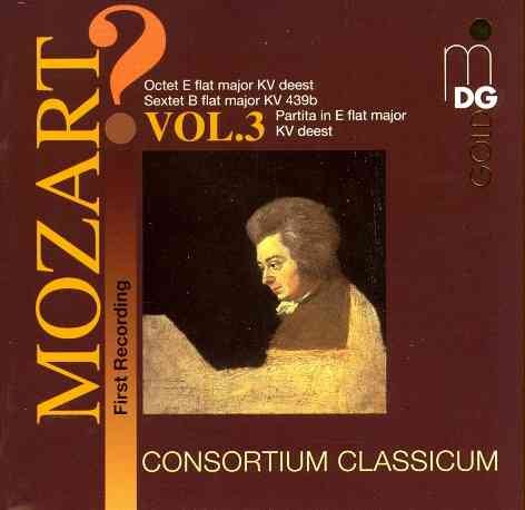 ?Mozart! Vol. 3 - Consortium Classicum cover