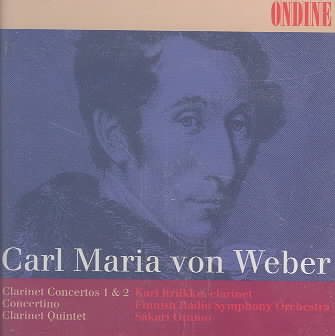 Weber: Clarinet Concertos Nos. 1 & 2 / Concertino for Clarinet / Clarinet Quintet cover