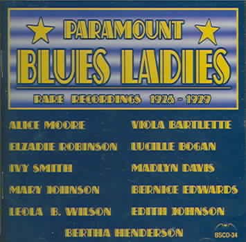 Paramount Blues Ladies - Rare Recordings cover