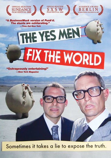 The Yes Men Fix the World cover