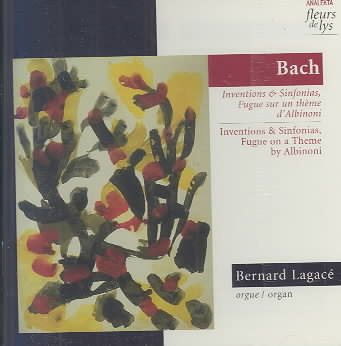 J. S. Bach: Inventions & Sinfonias / Albinoni: Fugue on a Theme cover