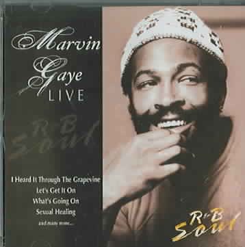Marvin Gaye Live cover
