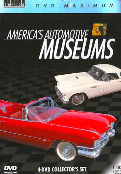 Maximum: America's Automotive Museums (4-DVD Collector's set) cover