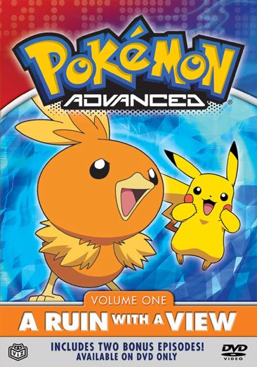 Pokemon Advanced, Vol. 1 - A Ruin with a View cover