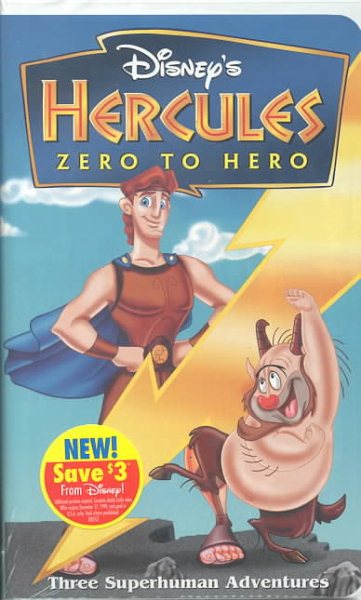 Hercules: Zero to Hero [VHS] cover