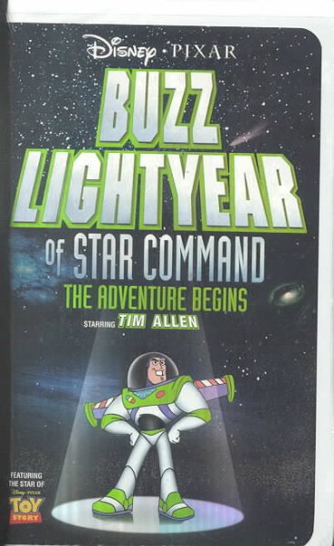 Buzz Lightyear of Star Command: The Adventure Begins [VHS] cover