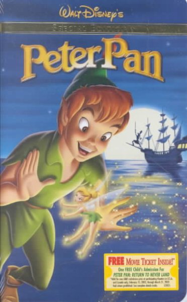 Peter Pan (Special Edition) [VHS] cover