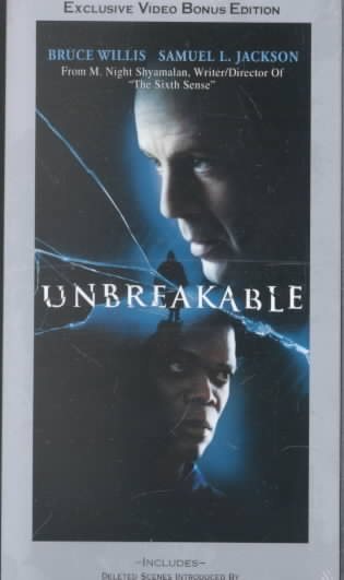 Unbreakable (Special Edition) [VHS] cover