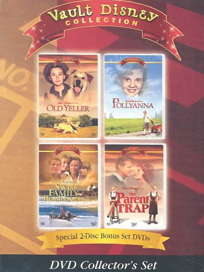Disney Vault Pack (The Parent Trap / Swiss Family Robinson / Old Yeller / Pollyanna) [DVD] cover