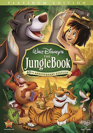 The Jungle Book (Two-Disc 40th Anniversary Platinum Edition) cover