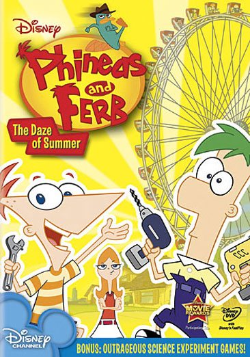 Phineas and Ferb: The Daze of Summer cover