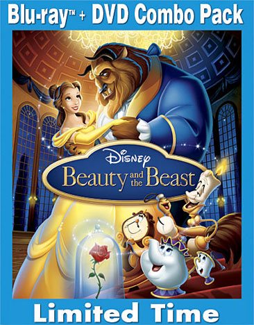 Beauty and the Beast (Three-Disc Diamond Edition Blu-ray/DVD Combo in Blu-ray Packaging) cover