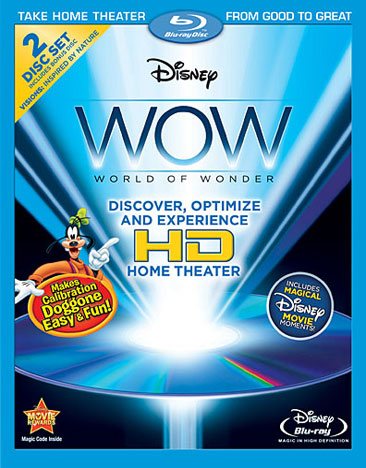 Disney WOW: World of Wonder [Blu-ray] cover