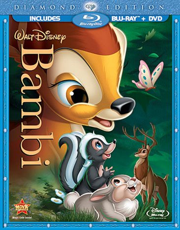 Bambi (Two-Disc Diamond Edition Blu-ray/DVD Combo in Blu-ray Packaging) cover