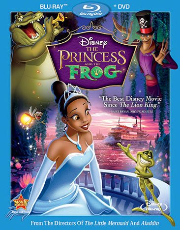 Princess & The Frog (Two-Disc Blu-ray/DVD Combo) cover