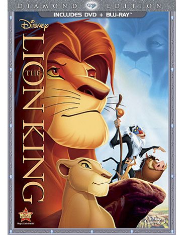 The Lion King (Two-Disc Diamond Edition Blu-ray / DVD Combo in DVD Packaging) cover