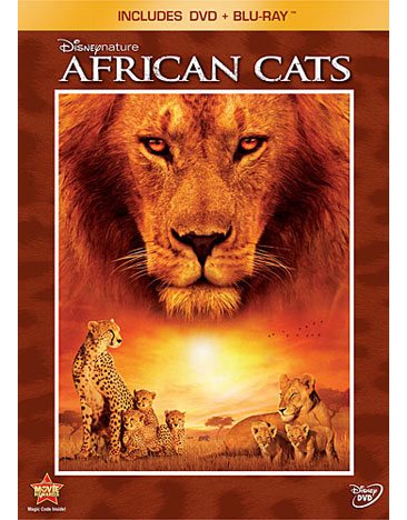 Disneynature: African Cats (Two-Disc Blu-ray / DVD Combo in DVD Packaging)