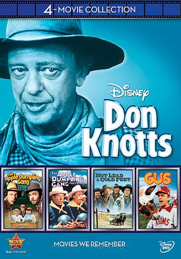 Don Knotts 4-Movie Collection (The Apple Dumpling Gang / The Apple Dumpling Gang Rides Again / Gus / Hot Lead & Cold Feet)